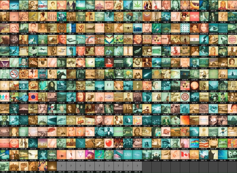 Calendrier Bonnes nouvelles 2015