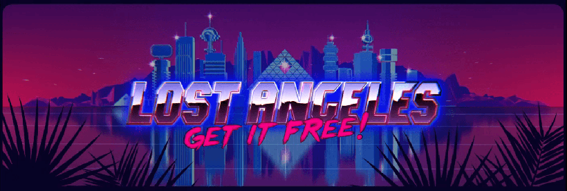 Typographie / Police d'écriture gratuite (free font) de style année 80