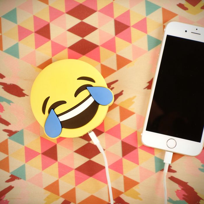 Chargeur pour smartphone mobile émoticône