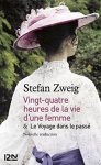 Couverture de la nouvelle "Vingt-quatre heures de la vie d'une femme" de Stefan Zweig paru en 1927 (version ebook / kindle)