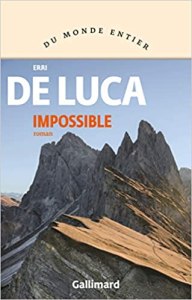 Couverture du livre "Impossible" d'Erri De Luca (Éditions Gallimard)