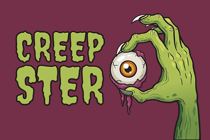 Typographie gratuite Creepster pour Halloween